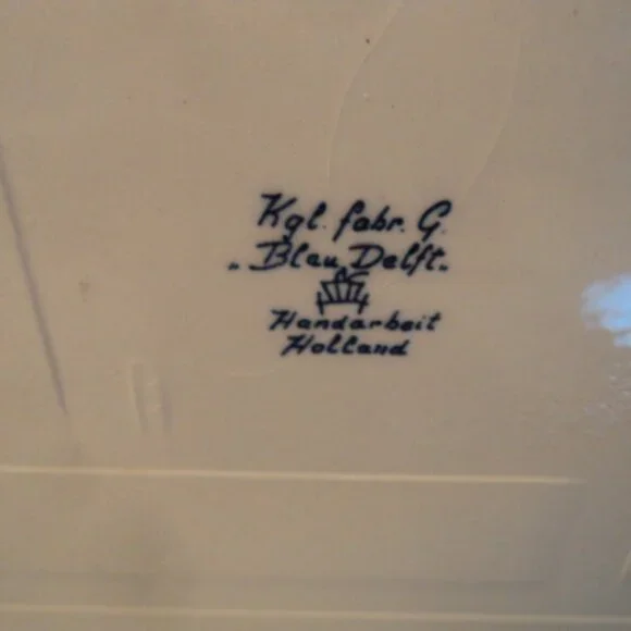 blue delft tile - Picture 3 of 3